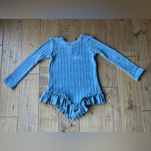 NEW Mia Belle Girls Ruffle Tunic Sweater size 6 - Picture 6 of 7
